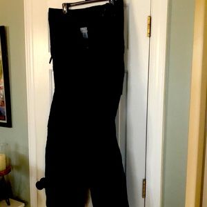 Black ski pants